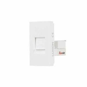 Modul Priza Internet 1M LUXION, Standard Italian (Alb) imagine
