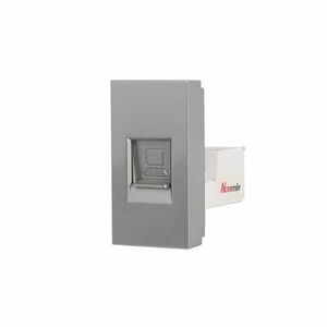 Modul Priza Internet 1M LUXION, Standard Italian (Gri) imagine