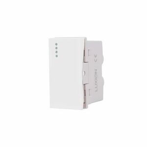 Modul Intrerupator Simplu Mecanic 1M LUXION, Standard Italian (Alb) imagine