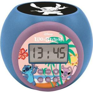 Ceas desteptator cu proiector, STITCH imagine