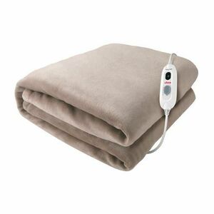 Patura electrica Ufesa Softy Plus, 120 W, 180 x 140 cm, Lavabila, Oprire automata (Maro) imagine