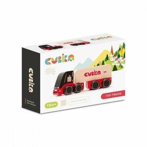Jucarie din lemn Cubika Urban Transport (Multicolor) imagine