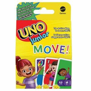 Carti de joc UNO Junior Move, 2-4 jucatori imagine