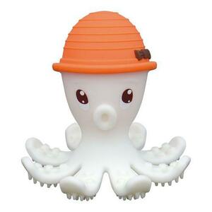 Inel gingival din silicon Mombella octopus, Portocaliu imagine