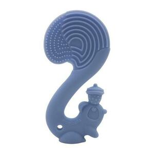 Inel gingival din silicon Mombella Veverita, Albastru imagine