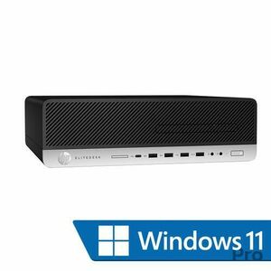 Calculator Sistem PC Refurbished HP ProDesk 800 G4 SFF, Intel Core i7-8700 3.20 - 4.60GHz, 16GB DDR4, 1TB HDD + Windows 11 Pro imagine