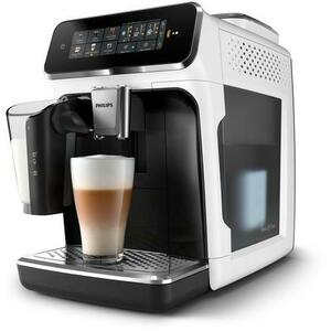 Espressor automat Philips LatteGo Seria 3300 EP3343/50, 1500 W, 15 bar, 1.8 l, Recipient lapte 0.26 l, Rasnita ceramica (Alb/Negru) imagine