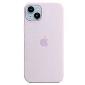 Protectie Spate Apple Silicone pentru Apple iPhone 14 Plus, Magsafe (Mov) imagine