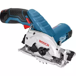 Fierastrau circular pe acumulator Bosch Professional GKS 12V-26, 12 V, 1400 RPM, 85 mm diametru disc, 26.5 mm taiere maxima, accesorii incluse, fara acumulator/incarcator imagine