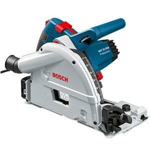 Fierastrau circular Bosch GKT 55 GCE, 1400 W, 6.250 rpm, 165 mm (Alb/Albastru) imagine