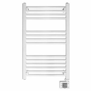 Radiator electric de baie Adler AD 7824, 600 W, IP24, Panou LED Tactil, 14 bare (Alb) imagine