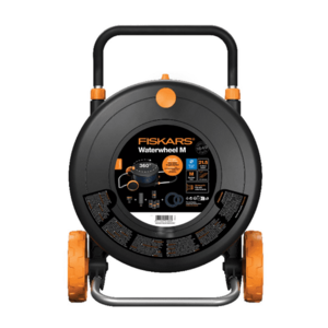 Set tambur Fiskars Comfort M, 1071639, 1/2inch, 20m (Negru/Portocaliu) imagine