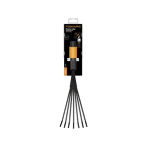Grebla pentru flori Fiskars QuikFit, 384 mm (Negru/Portocaliu) imagine