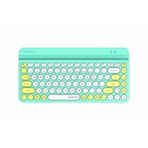 Tastatura wireless A4Tech FStyler FBK30, Bluetooth + 2.4GHz, Silentioasa (Verde) imagine