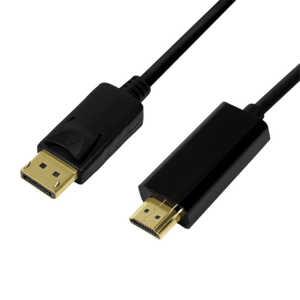 Cablu LOGILINK CV0128, DisplayPort - HDMI, 4K/30 Hz, 3m, Negru imagine