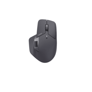 Mouse Rapoo MT760L, Wireless 2.4GHz, Bluetooth, USB (Negru) imagine
