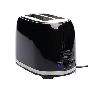 Prajitor de paine Lafe TSB003B, 850W, 2 felii, , functie dezghetare, plastic, Negru imagine