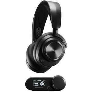 Casti Wireless SteelSeries Arctis Nova Pro, Bluetooth, Microfon, Anulare Activa a Zgomotului (Negru) imagine