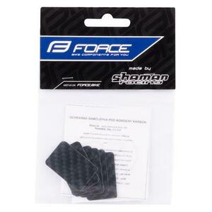 Protectii Cadru Force pentru Cabluri, Set 6 bucati, design din Carbon imagine