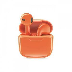 Casti True Wireless XO Design X23, Bluetooth (Portocaliu) imagine