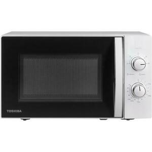 Cuptor cu microunde Toshiba MW-MM20PWH, 20 l, 800 W, Timer, Control mecanic, Iluminare LED (Alb) imagine