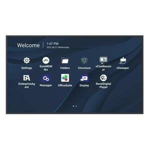 Ecran Profesional TFT LCD LED ViewSonic 65inch CDE6530, UHD (3840 x 2160), HDMI, WiFi, Boxe (Negru) imagine