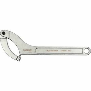 Cheie universala carlig cu stift Yato YT-01679, deschidere 120-180 mm, lungime 470 mm imagine