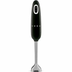 Blender de mana SMEG HBF11BLEU, 700 W, Viteza variabila, Functie Turbo (Negru) imagine