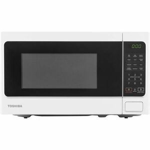 Cuptor microunde Toshiba MM-EM20PWH, 20 l, 800 W, Control Digital, Timer, Afisare ceas, iluminare LED, Functie blocare copii (Alb) imagine