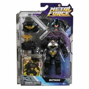 Figurina DC Batman Metal Force, Batman (Negru) imagine