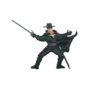 Figurina Papo - SuperHeroes Zorro (Negru) imagine
