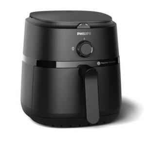 Friteuza cu aer cald Philips NA120/00, 4.2 l, 1500 W, 12 programe, Cronometru, Termostat ajustabil 80-200 C (Negru) imagine