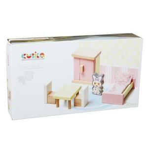 Jucarie din lemn Cubika - Set Constructii My Bedroom imagine