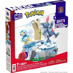 Set de constructie - Pokemon Piplup and Sneasel's Snow Day imagine