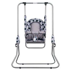 Leagan pentru copii AppeKids Grey Dots, pentru interior si exterior, pliabil (Gri) imagine