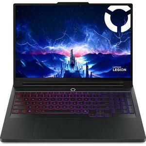Laptop Gaming Lenovo Legion Pro 7 16IAX10H (Procesor Intel® Core™ Ultra 9 275HX (36M Cache, up to 5.40 GHz), 16inch WQXGA OLED 240Hz G-Sync, 32GB DDR5, 1TB SSD, NVIDIA GeForce RTX 5070 Ti @12GB, Negru) imagine