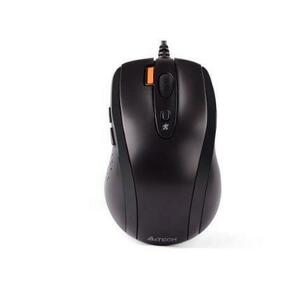 Mouse Optic A4TECH N-70FX-BK, USB (Negru) imagine