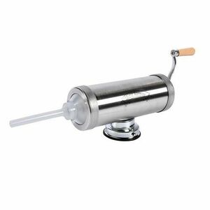 Masina de carnati Micul Fermier GF-0826-S001-G02, capacitate 2.5 kg, inox, ventuza 5 palnii imagine