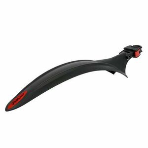 Aparatoare Noroi Spate Polisport Cross Country Evo - 26-29 Inch, Negru/Rosu imagine