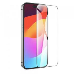 Folie de protectie Ecran HOCO G14 pentru Apple iPhone 15 Pro, Sticla Securizata, Full Glue, Set 10 bucati, 5D, Neagra imagine