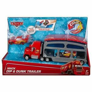 Set de joaca Disney Cars - Mack Dip & Dunk Trailer Play imagine