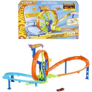 Set de joaca Hot Wheels Stunt Tracks - Cursa Lansare Rapida In Bucla imagine