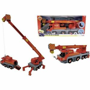 Vehicul cu macara de salvare Fireman Sam, 2 in 1, cu sunete imagine