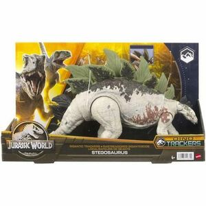 Figurina Jurassic World Gigantic Dino Trackers - Stegosaurus imagine