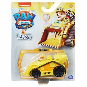 Masinuta True Metal Paw Patrol - The Movie, Rubble imagine