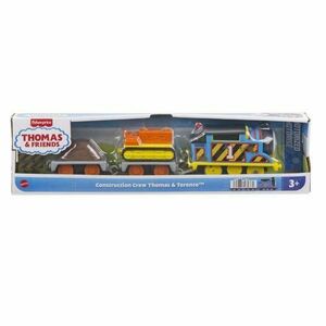 Locomotiva motorizata Thomas & Friends - Thomas and Terence, cu 2 vagoane imagine