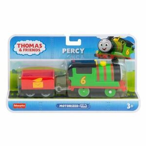 Locomotiva motorizata Thomas & Friends - Percy cu vagon imagine