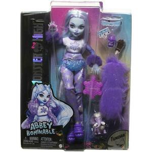 Papusa Monster High - Abbey Bominable si animalut Tundra imagine