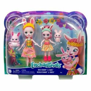 Set papusi Enchantimals - Bree Bunny & Twist si Bedelia Bunny & Tappy imagine