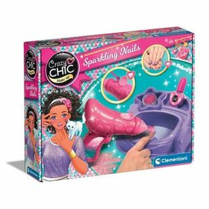 Set pentru unghii Clementoni Crazy Chic - Sparkling nails imagine